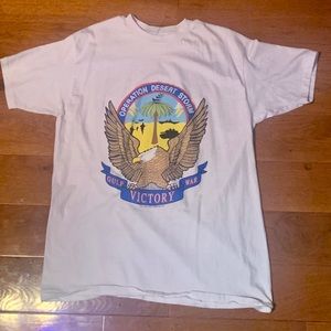 1991 OPERATION DESERT STORM T SHIRT SIZE XL